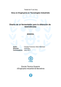 Diseno de un fermentador para la obtencion de biomoleculas Fran Sanz