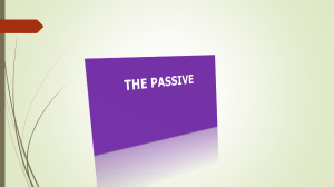 Complex passives