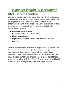 Wihagi-Is gender inequality a problem (5)