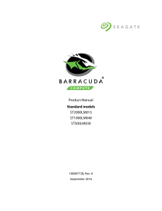 Seagate Barracuda Manual