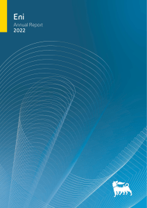 ENI Group - Annual Report
