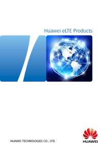 Huawei eLTE Products