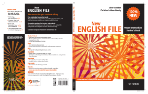 NEW ENGLISH FILE - UPPER INTERMEDIATE STUDENTS BOOK - OXFORD UNIVERSITY PRESS (1)