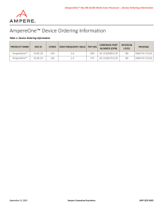 AmpereOne Rev B0 Device Ordering Information v0 80 20230913 d564515876 (1)