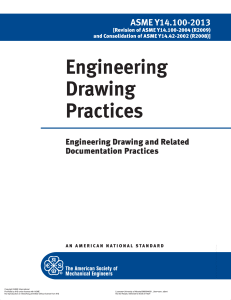 (Engineering Drawing and Related Documentation Practices) The American Society of Mechanical Engineers - ASME Y14.100-2013 - Engineering Drawing Practices (2013)