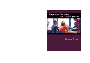 5th edition Employee Training and Development book