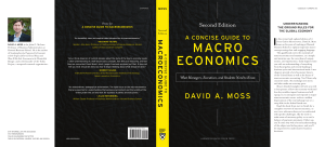 A Concise Guide to Macroeconomics David