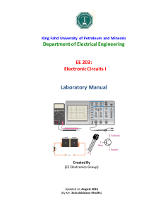 EE203 Lab Manual-2016