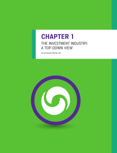 Investment Industry: A Top-Down View | Chapter 1