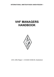 VHF Handbook IARU v542