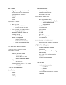 Oral Surgery Lecture Notes: Principles & Procedures