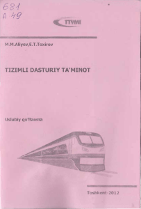 Aliyev-Tizimli dasturiy taminot