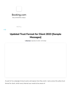 Updated Trust Format for Client 2023 ]