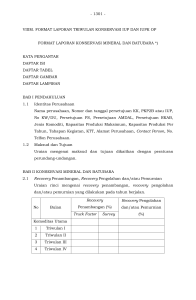 Kepmen ESDM 1806 K 30 MEM 2018-1301-1307 Triwulan Konservasi