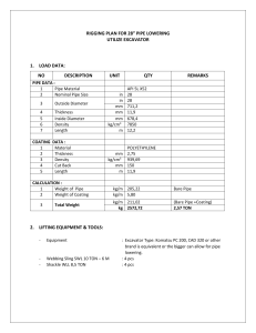 01. Gresem 28inch - Rigging Plan for Lowering utilize Excavator(1)