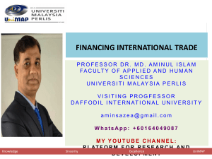 Financing International Trade IFM DIU