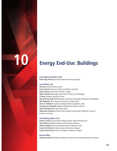 Primary energy use in US commercial and residential Buildings in 2010. US EIA,2011;2012.