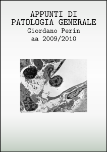 Patologia generale - Giordano Perin [da www.appuntimed.com appunti, schemi, dispense]