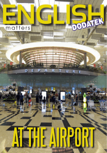 English Matters Number 47 2014 07-08 Dodatek At the Airport 23pvk com englishmagazines