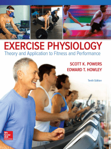 Exercise Physiology  Theory and Application to Fitness and Performance 10th Edition-Shared By Tahir Hafeez