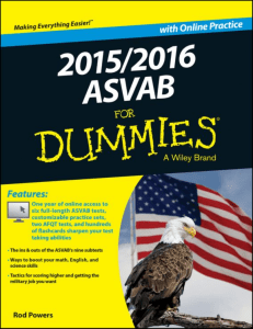 ASVAB 2015 - 2016 2