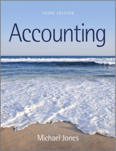 Accounting, 3rd Edition