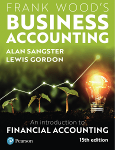 Frank Woods Business Accounting 15th Edition