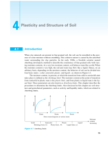 Pertemuan 7  plasticity and Stuctural soil