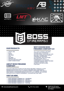 Boss Firearms Company LLC