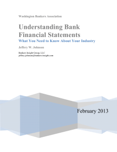 Johnson Understanding Bank Financial Statements