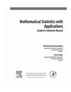 pdfcoffee.com-mathematical-statistics-with-applications-student-solutions-manual