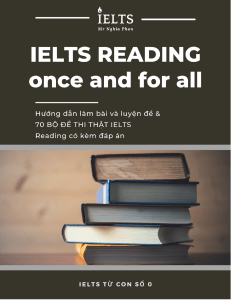 IELTS READING once and for all