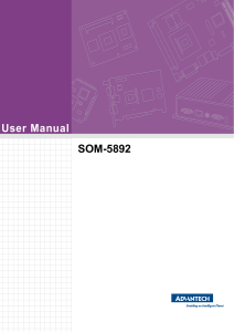 SOM-5892 user manual Ed2