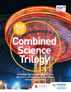 Aqa GCSE (9-1) Combined Science Trilogy
