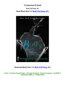epub Download Bully Fall Away  1 By Penelope Douglas