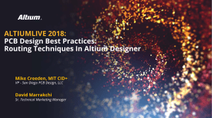 PCB Design Best Practices Altium