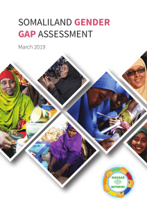 NAGAAD Somaliland Gender Gap Assessment FINAL