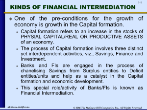 Slide 1A-Kinds of  Financial Intermediation - Own