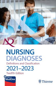 NANDA International Nursing Diagnoses Definitions and Classification 2021-2023 12th Edition