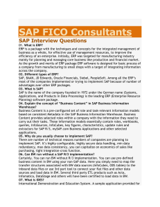 SAP FICO Consultants
