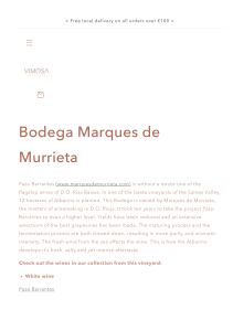 Vino Marques De Murrieta