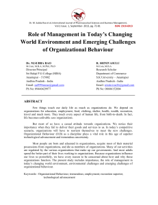 20180518112815 SM1c-Role of Management in Today’s Changing World Environment and Emerging Challenges