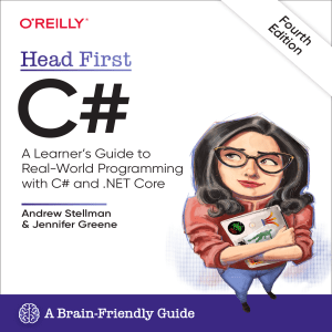 Head First CSharp 4e chapters 1 to 4