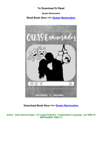download PDF Quase Namorados BY Nath Queiroz
