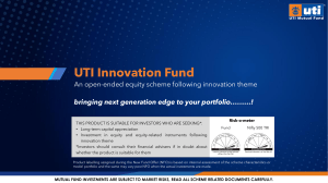 Presentation UTI Innovation Fund Fina