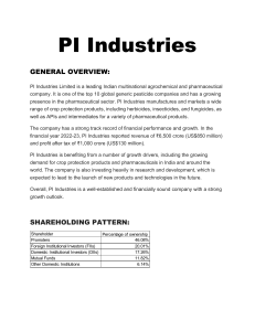 pi industries research