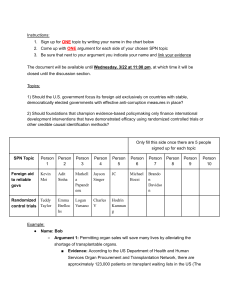 SPN2 notes