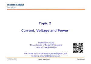 current voltage power (slides)