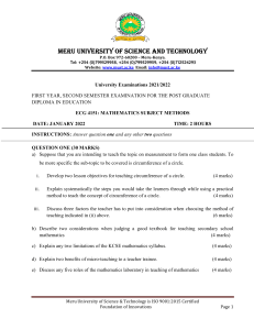 ECG-4151-MATHEMATICS-SUBJECT-METHODS