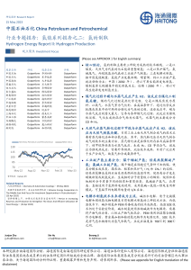 行业专题报告：氢能系列报告之二：氢的制取